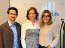 Diretoria da Federação Israelita SP recebe Cris Monteiro e Gerson Pires