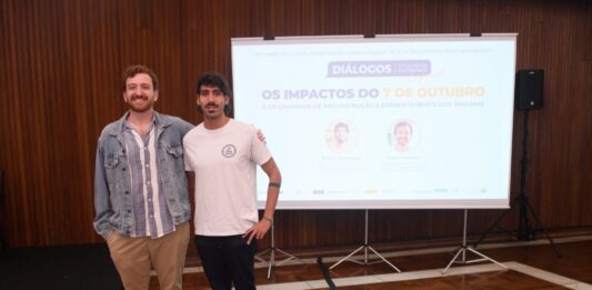 Sobrevivente do 7 de Outubro relata experiência no Festival Nova e emociona público em encontro na CIP